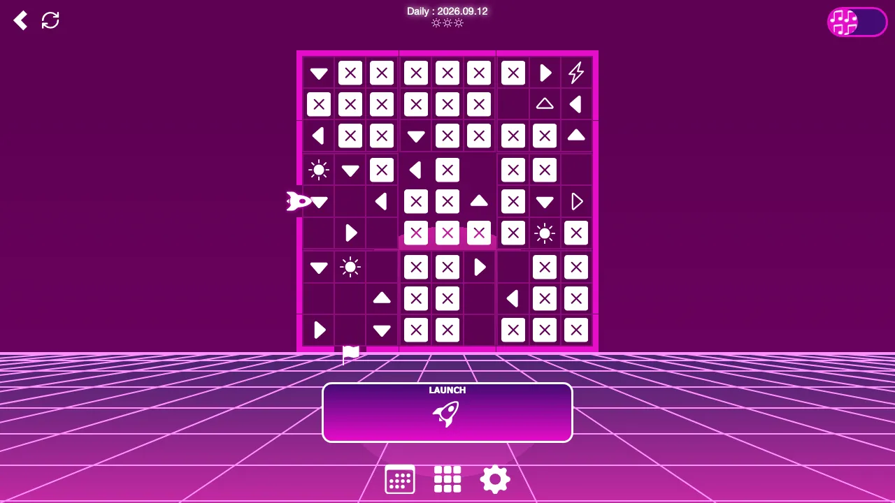 Synthmaze screenshot 2