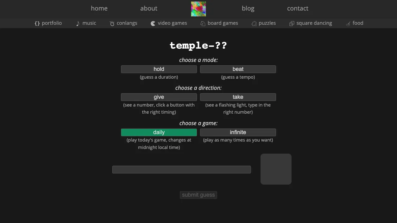 Temple screenshot 1