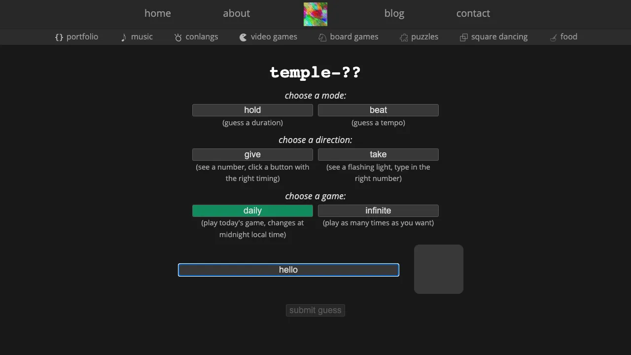 Temple screenshot 2