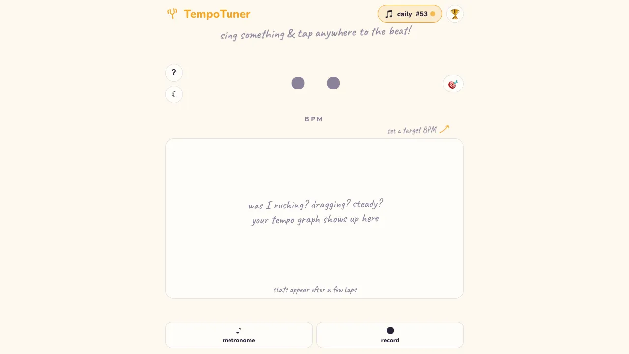 TempoTuner screenshot 3