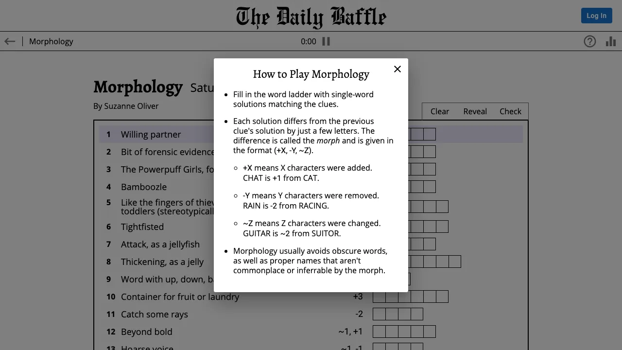 The Daily Baffle screenshot 1