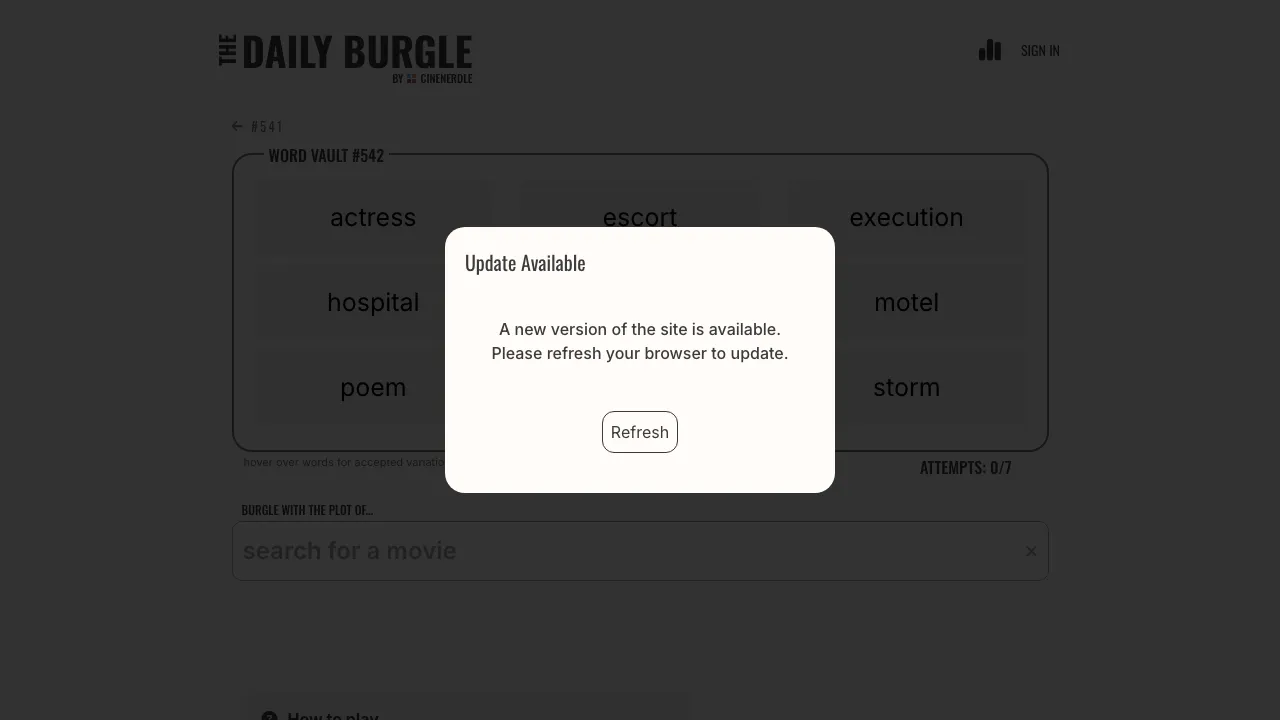 The Daily Burgle screenshot 1