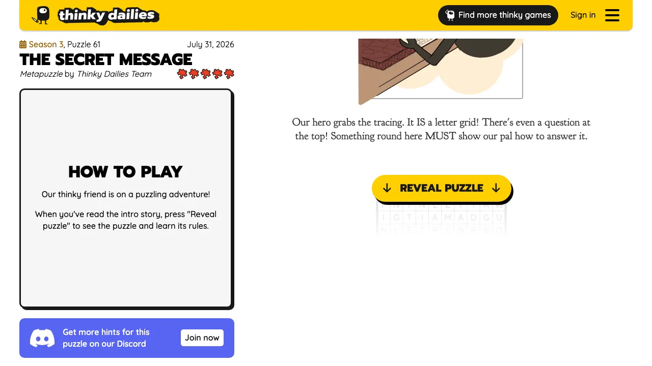 Thinky Dailies screenshot 2