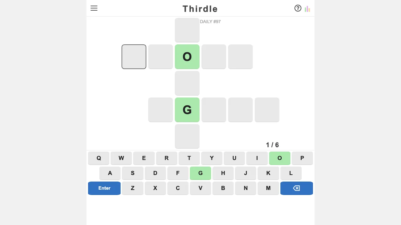 Thirdle screenshot 1