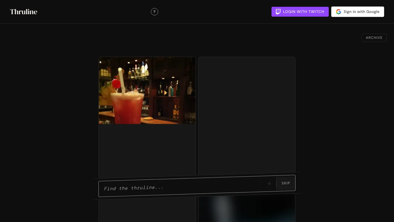 Thruline screenshot 1
