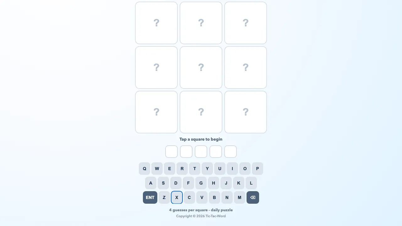 Tic-Tac-Word screenshot 2