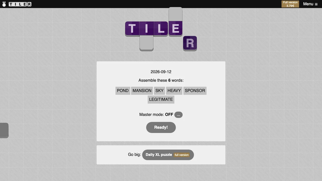 Tiler cover