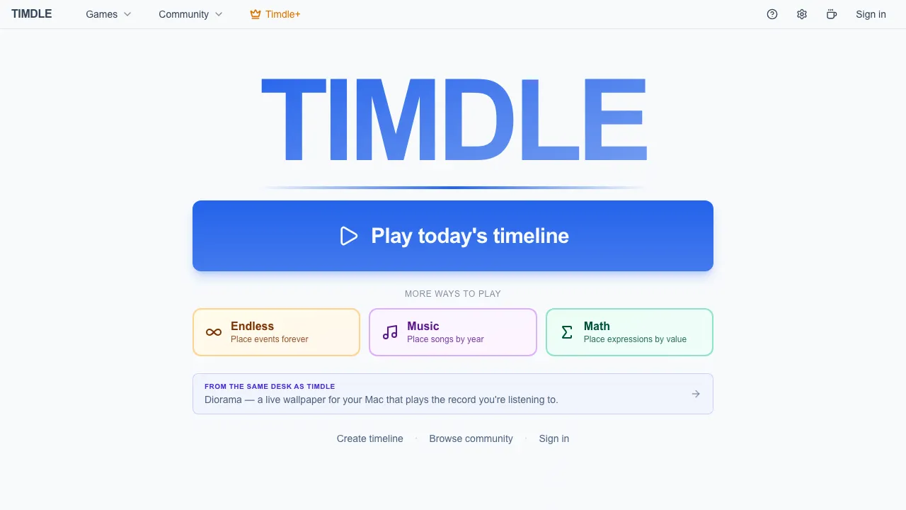Timdle cover