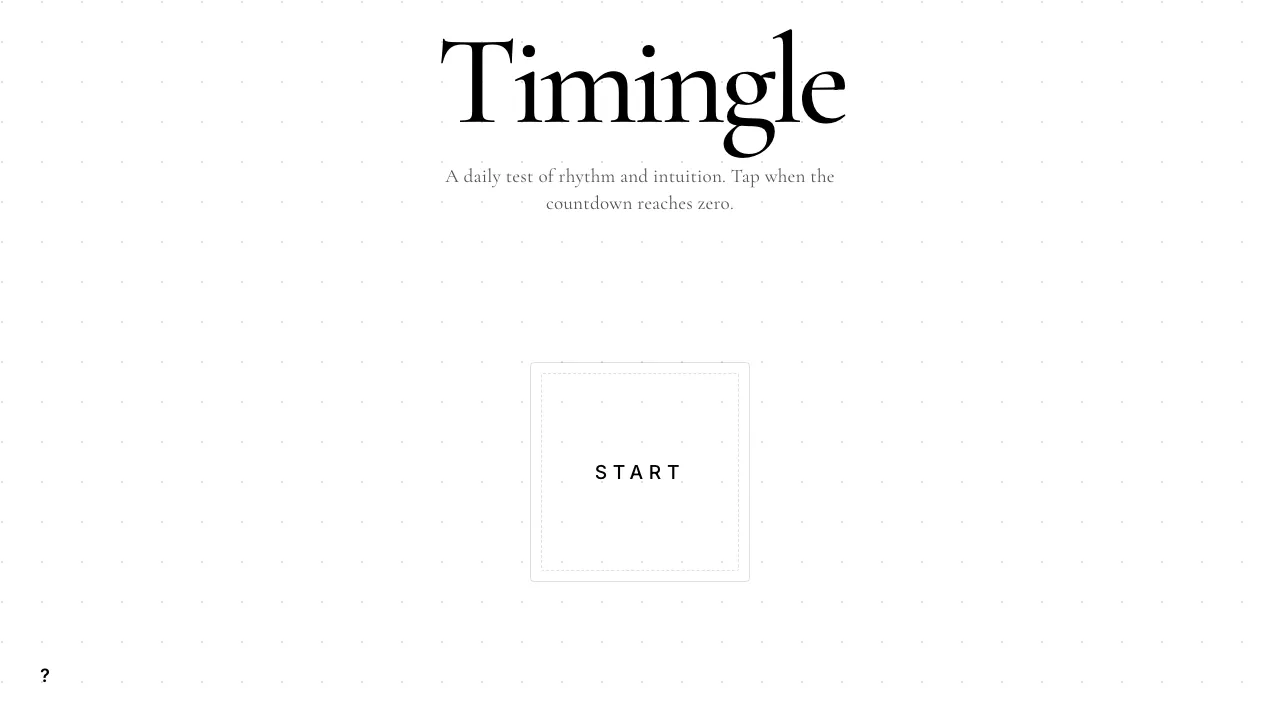 Timingle cover