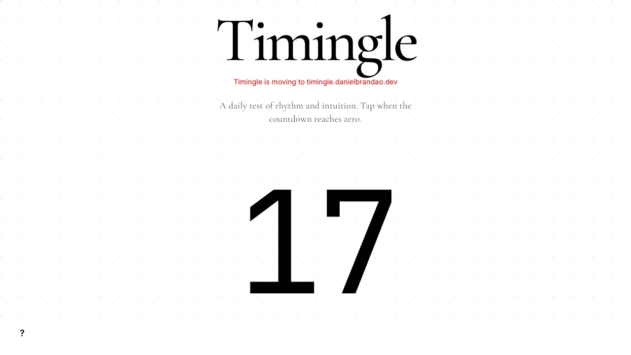Timingle screenshot 1