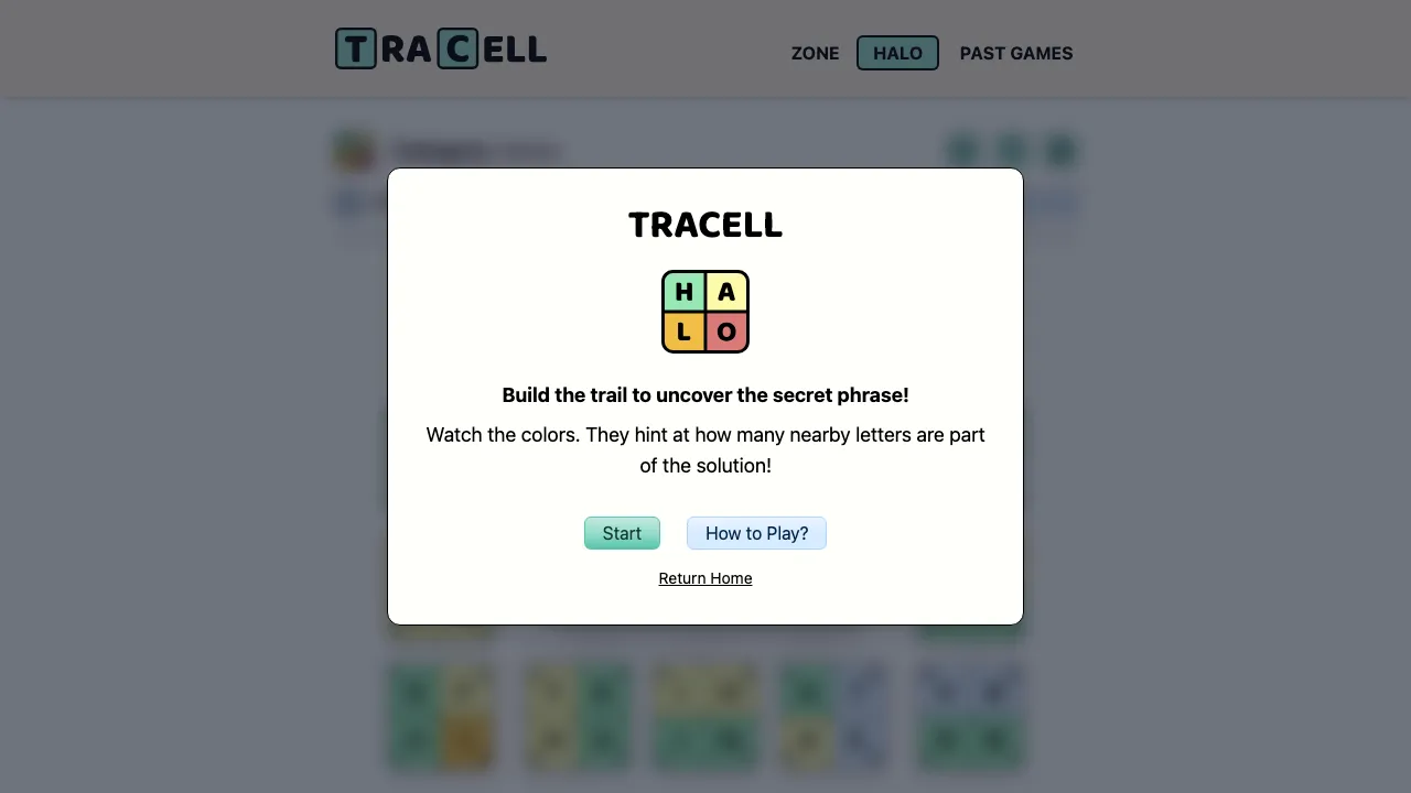 Tracell screenshot 1