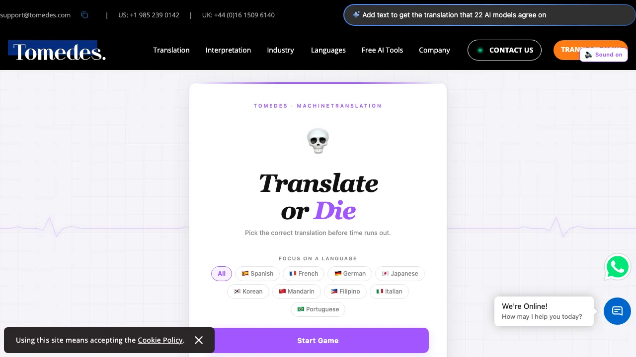 Translate or Die cover