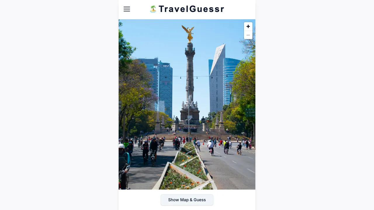 TravelGuessr screenshot 1