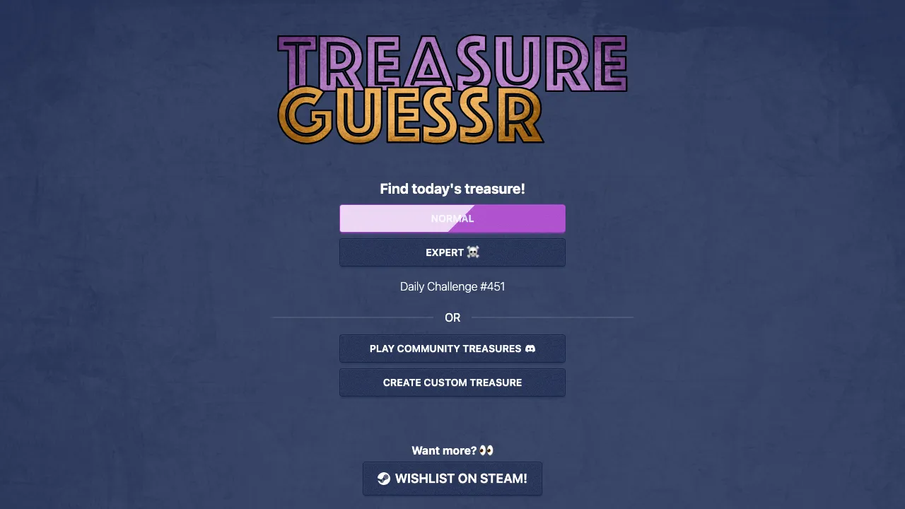 Treasure Guessr screenshot 1