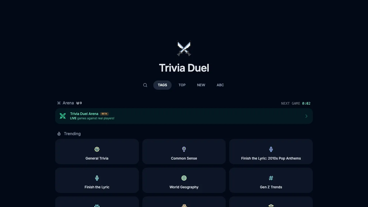 Trivia Duel cover
