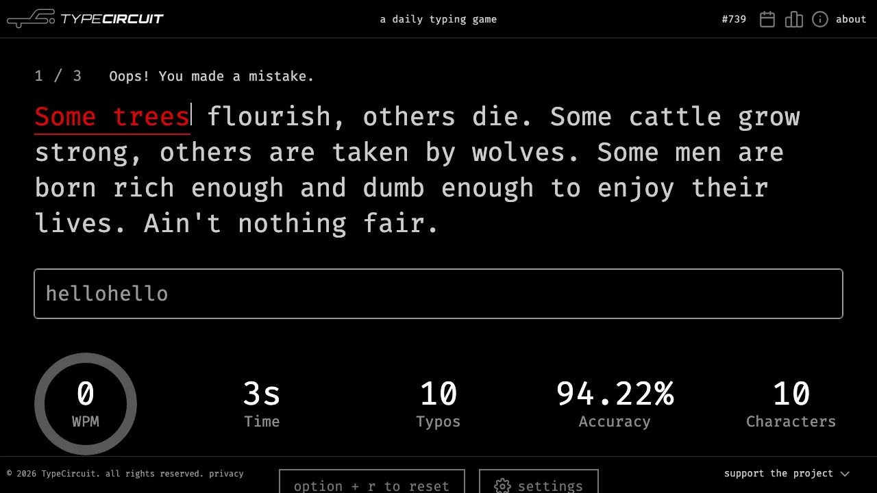 TypeCircuit screenshot 2