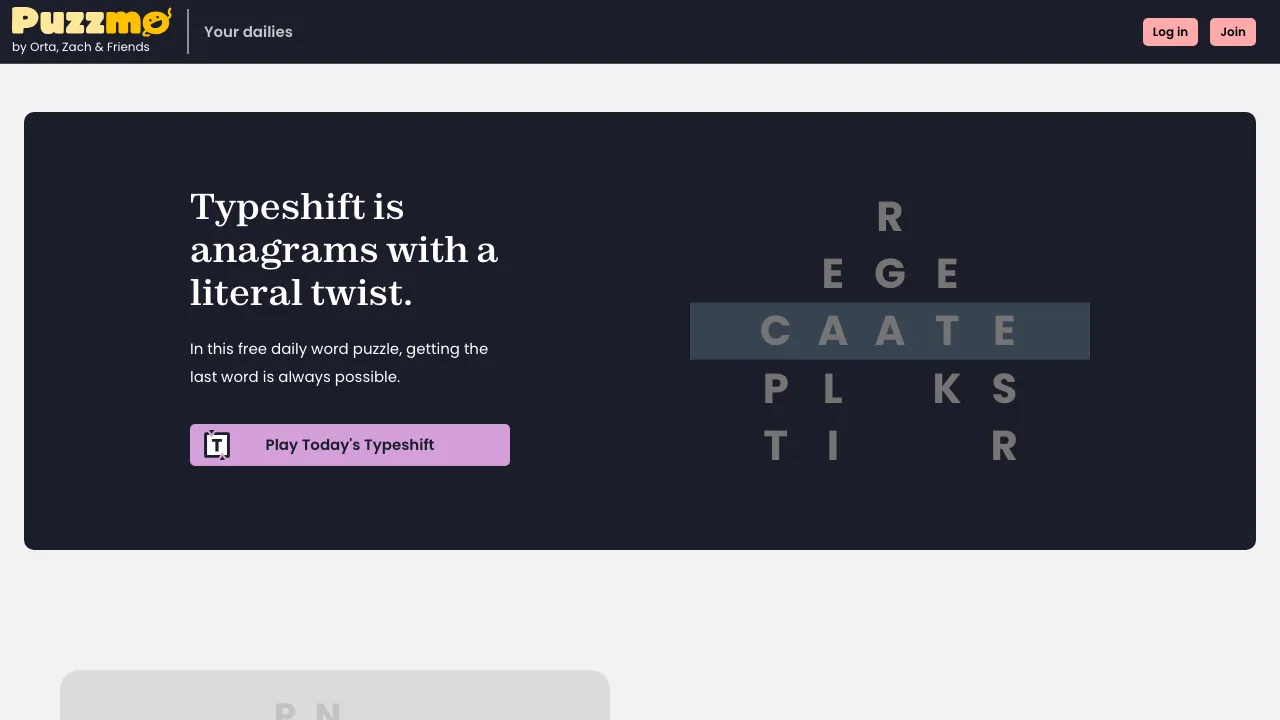 Typeshift cover