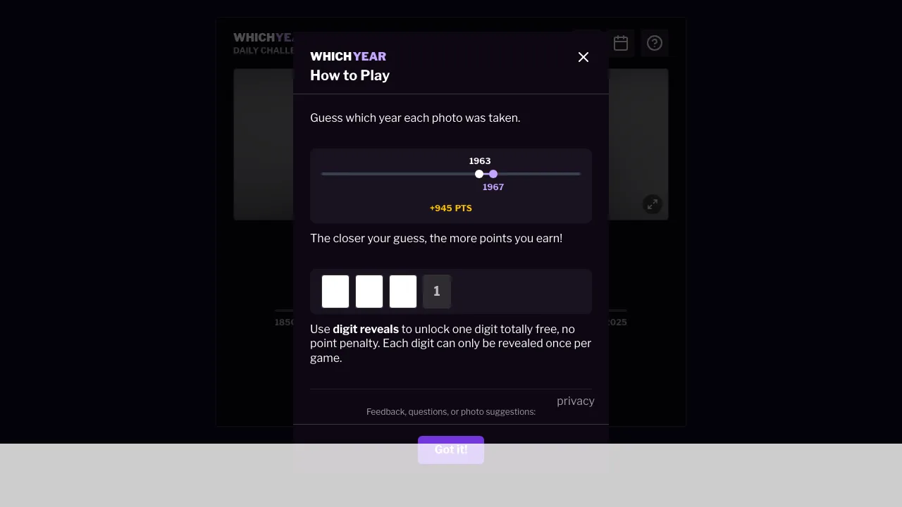 Which year screenshot 2