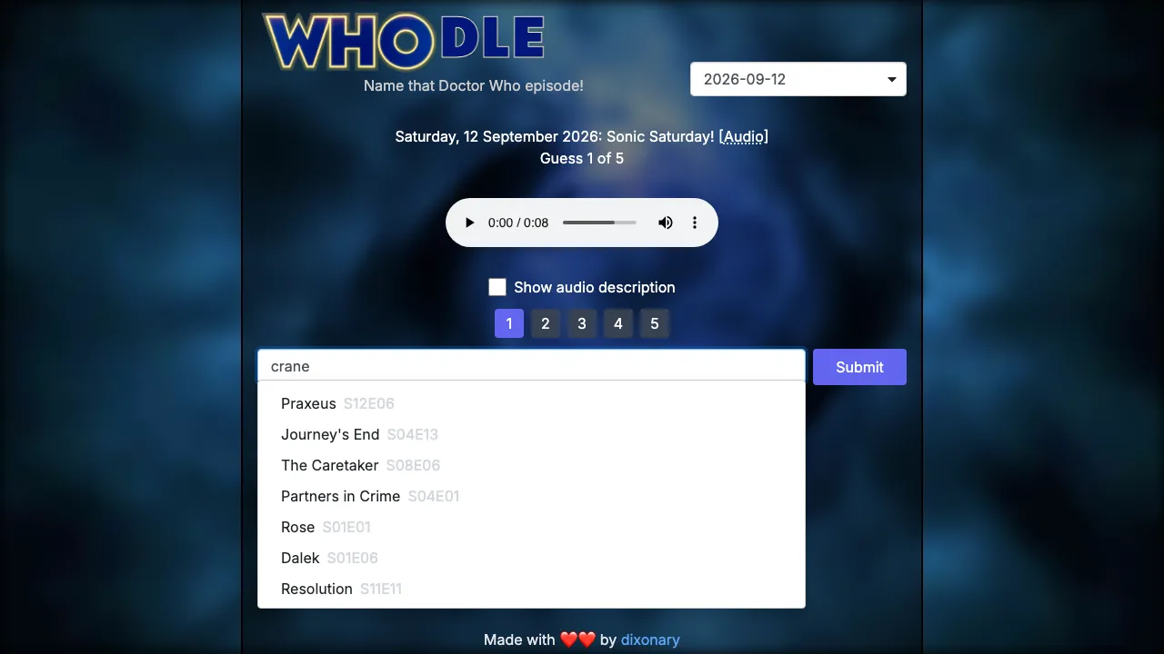 Whodle screenshot 2