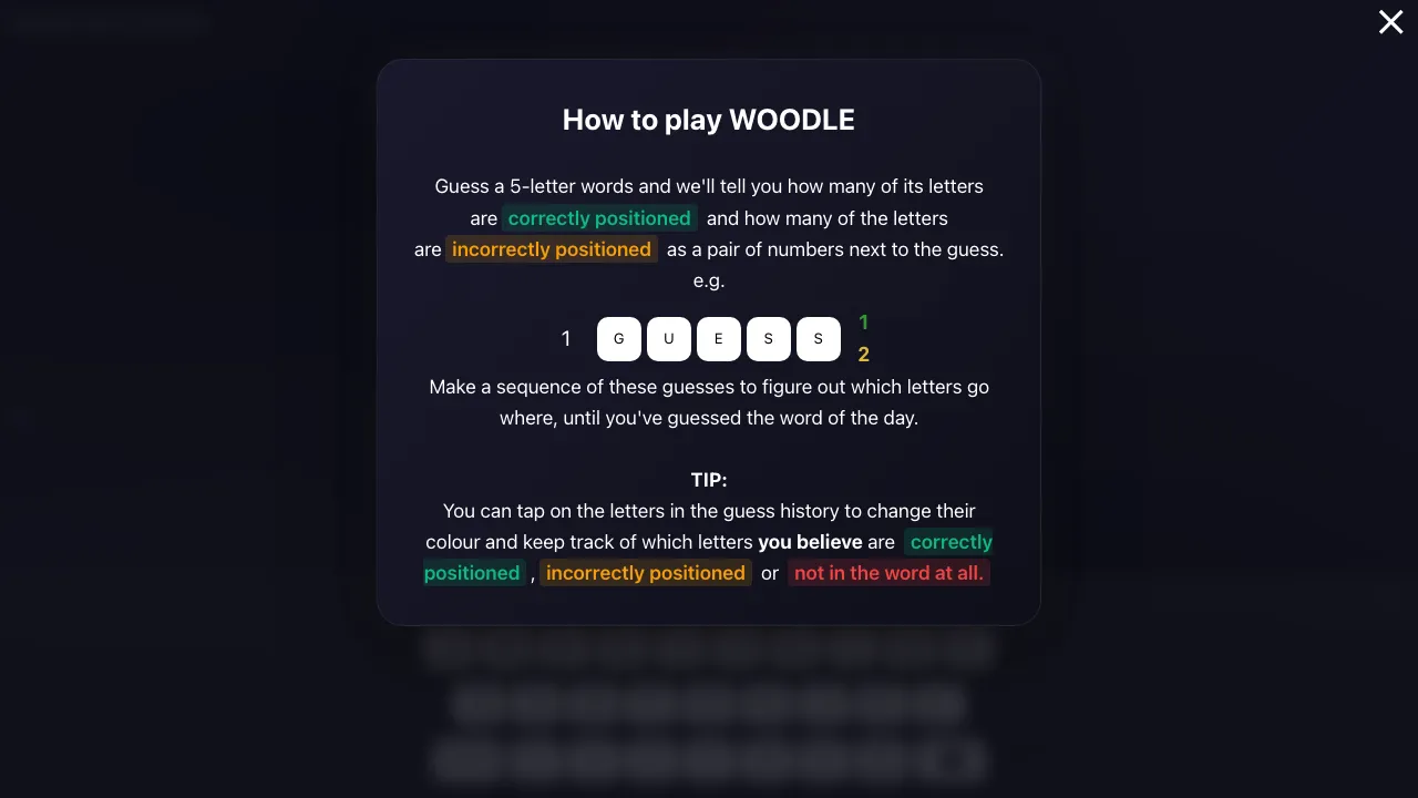 Woodle cover