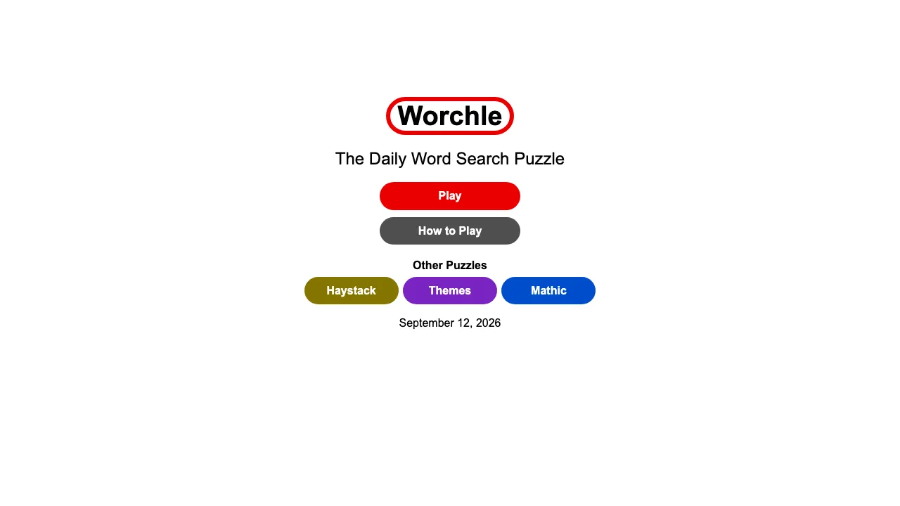Worchle cover