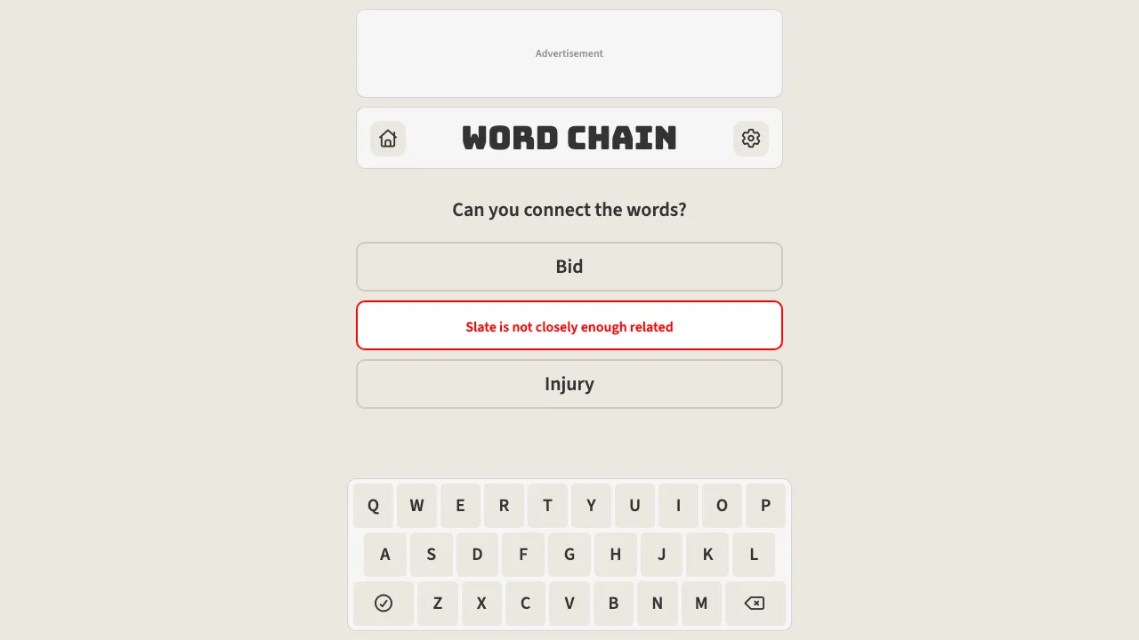 Word Chain screenshot 2
