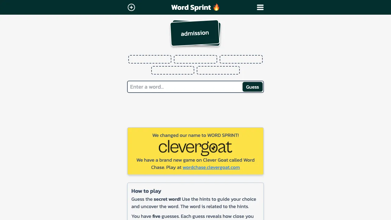 Word Chase cover