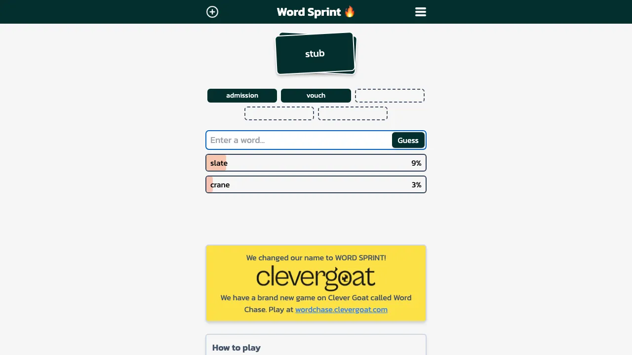 Word Chase screenshot 2