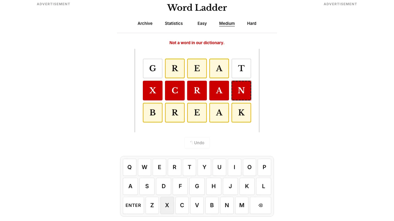 Word Ladder screenshot 3