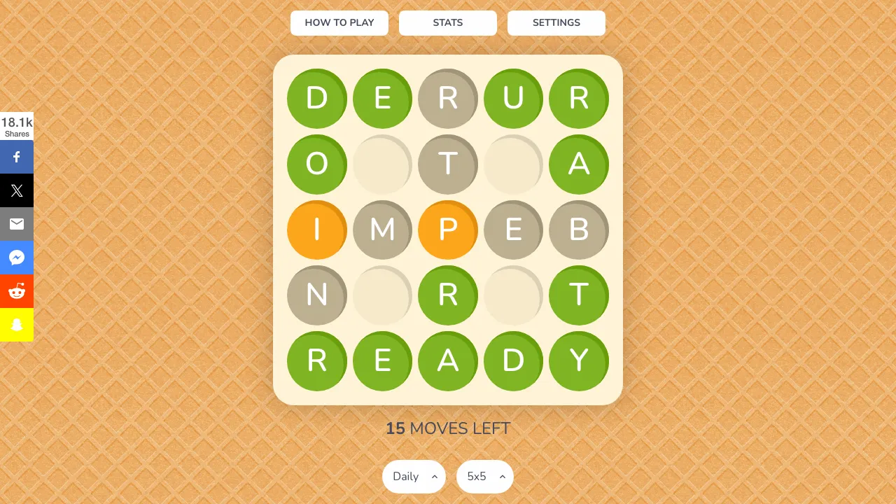 Word Waffle cover
