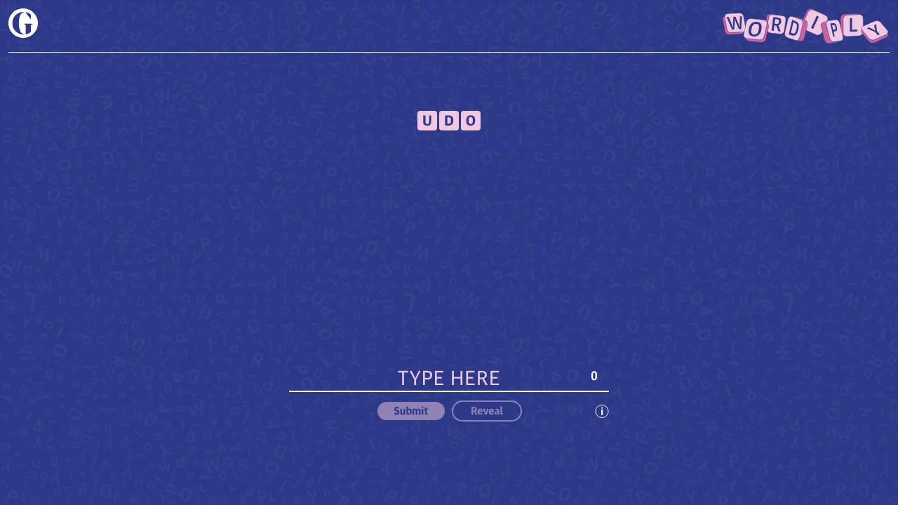 Wordiply screenshot 1