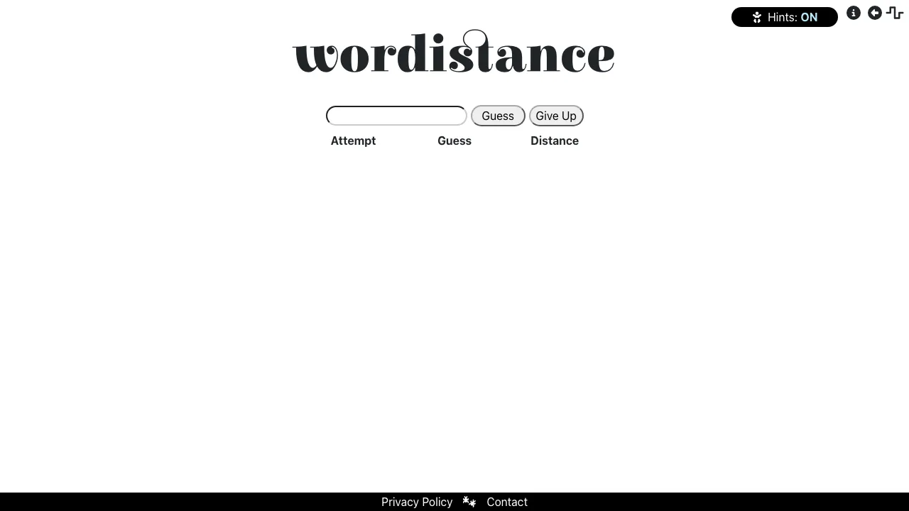 Wordistance cover