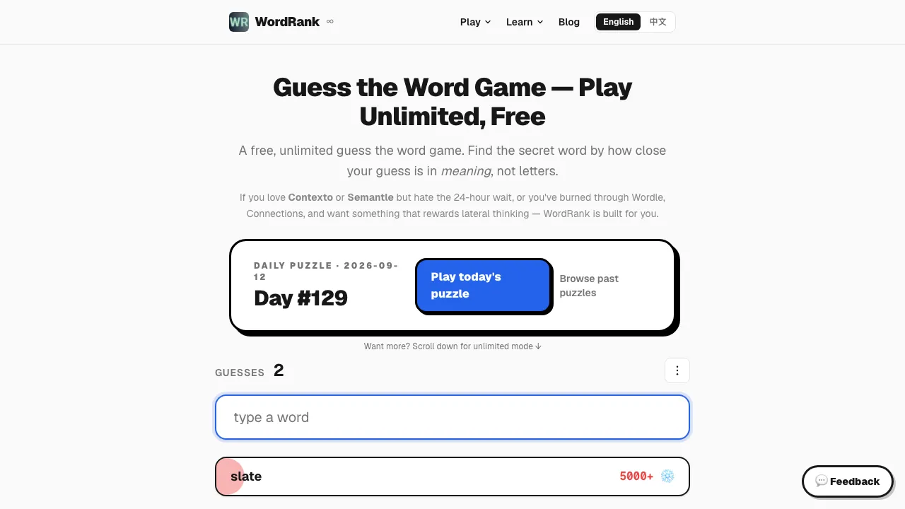 WordRank screenshot 3