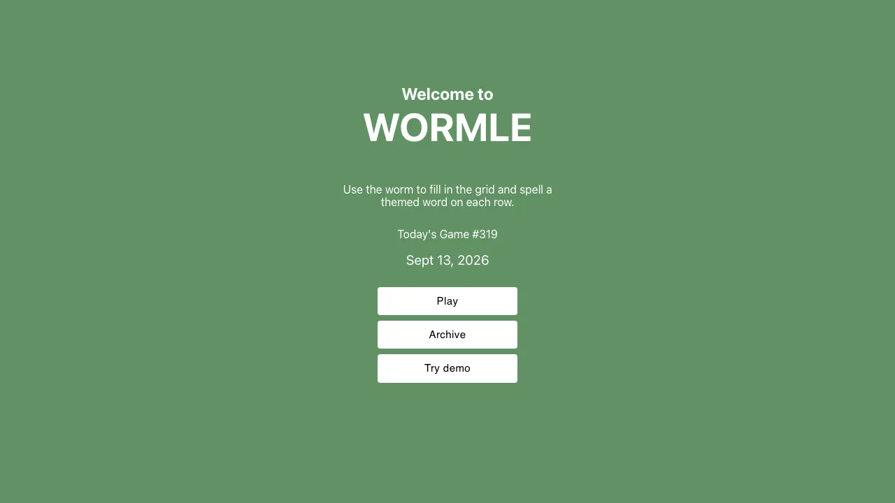 Wormle cover
