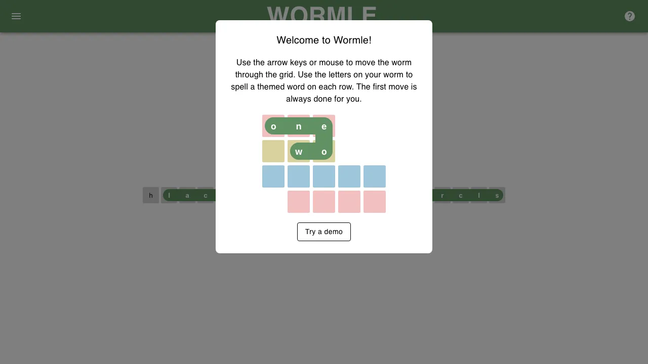 Wormle screenshot 3