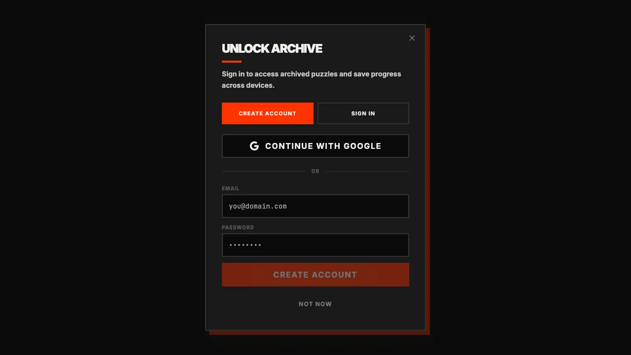 WRDLINK screenshot 1