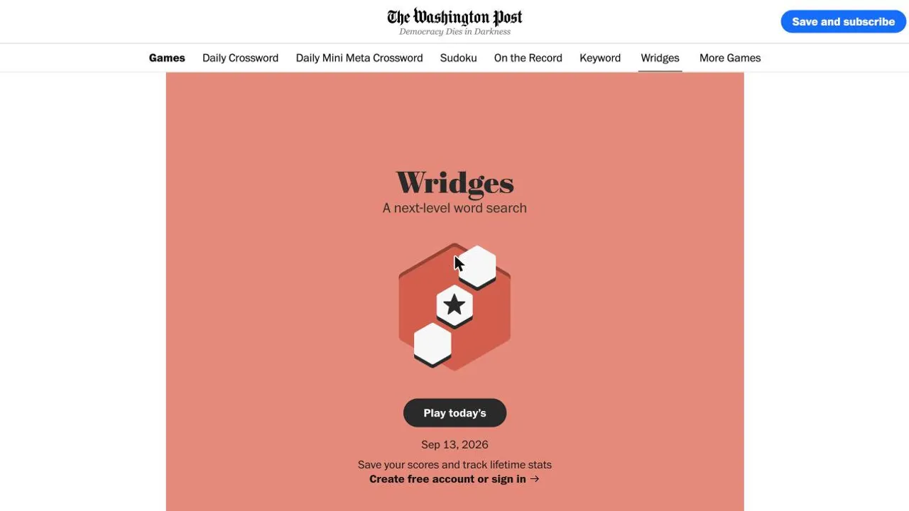 Wridges cover