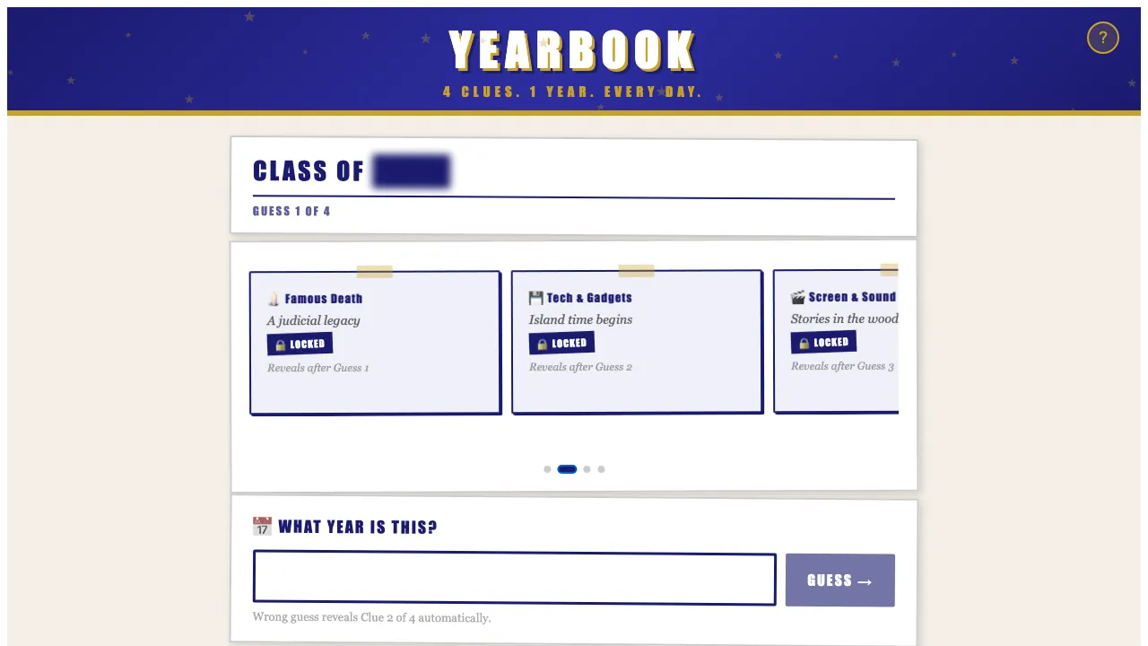 Yearbook screenshot 3