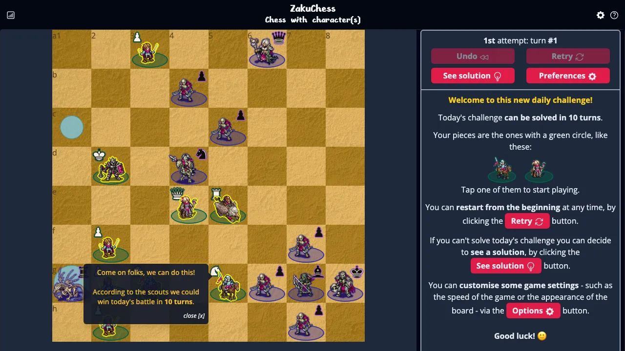 Zaku Chess cover