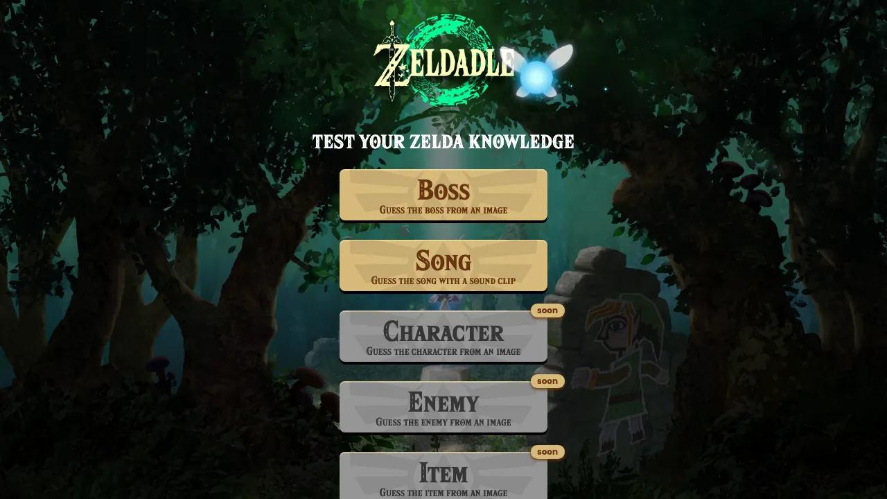 Zeldadle cover