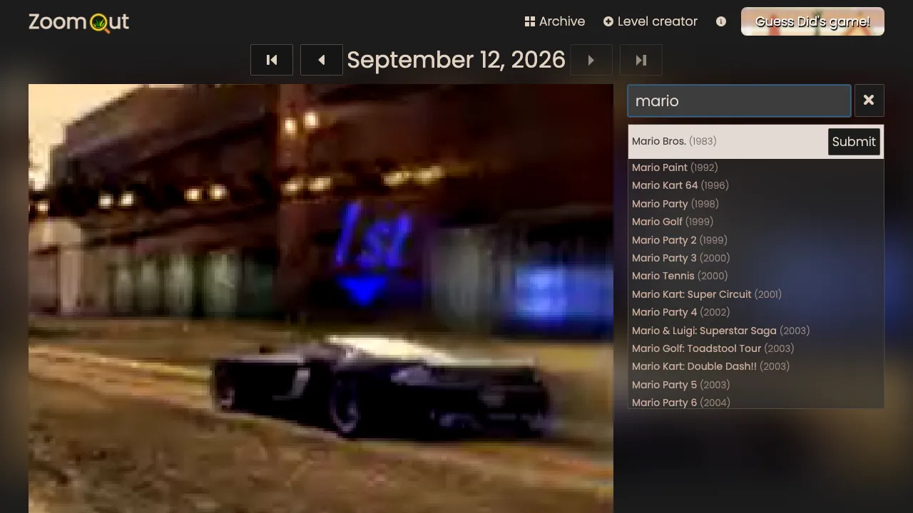 ZoomOut screenshot 1